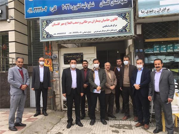 بازدید شورای مدیران حوزه ICT استان از کانون مهر گلستان