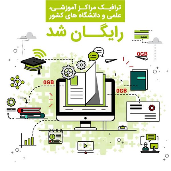 اینترنت 14 سامانه دانشگاهی استان رایگان شد