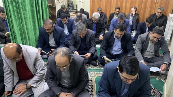 برگزاری مراسم متمرکز زیارت عاشورا به مناسبت هفته بسیج در گلستان