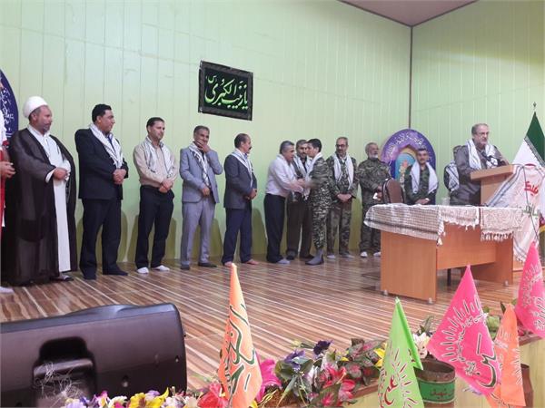 اردوی حلقه های صالحین بسیجیان حوزه  ICT استان گلستان برگزار شد