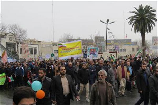 حضور کارکنان ICT استان گلستان در راهپیمایی 22 بهمن