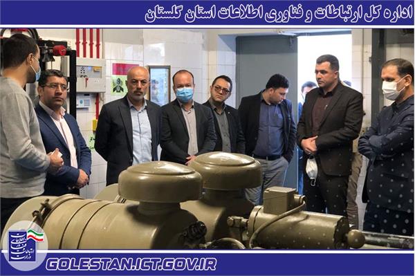 مانور سنجش تاب آوری باتری های پشتیبان در مراکز زیرساختی گلستان