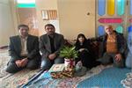 دیدار مدیرکل ارتباطات و فناوری اطلاعات استان گلستان با مادر شهید تیموری شموشکی